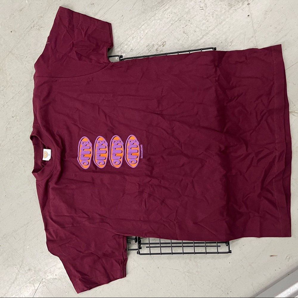 Screen printed on 7.5oz tee. Never worn